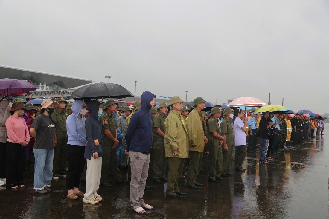 Hơn 600 cán bộ, chiến sĩ và các lực lượng khác tham gia diễn tập