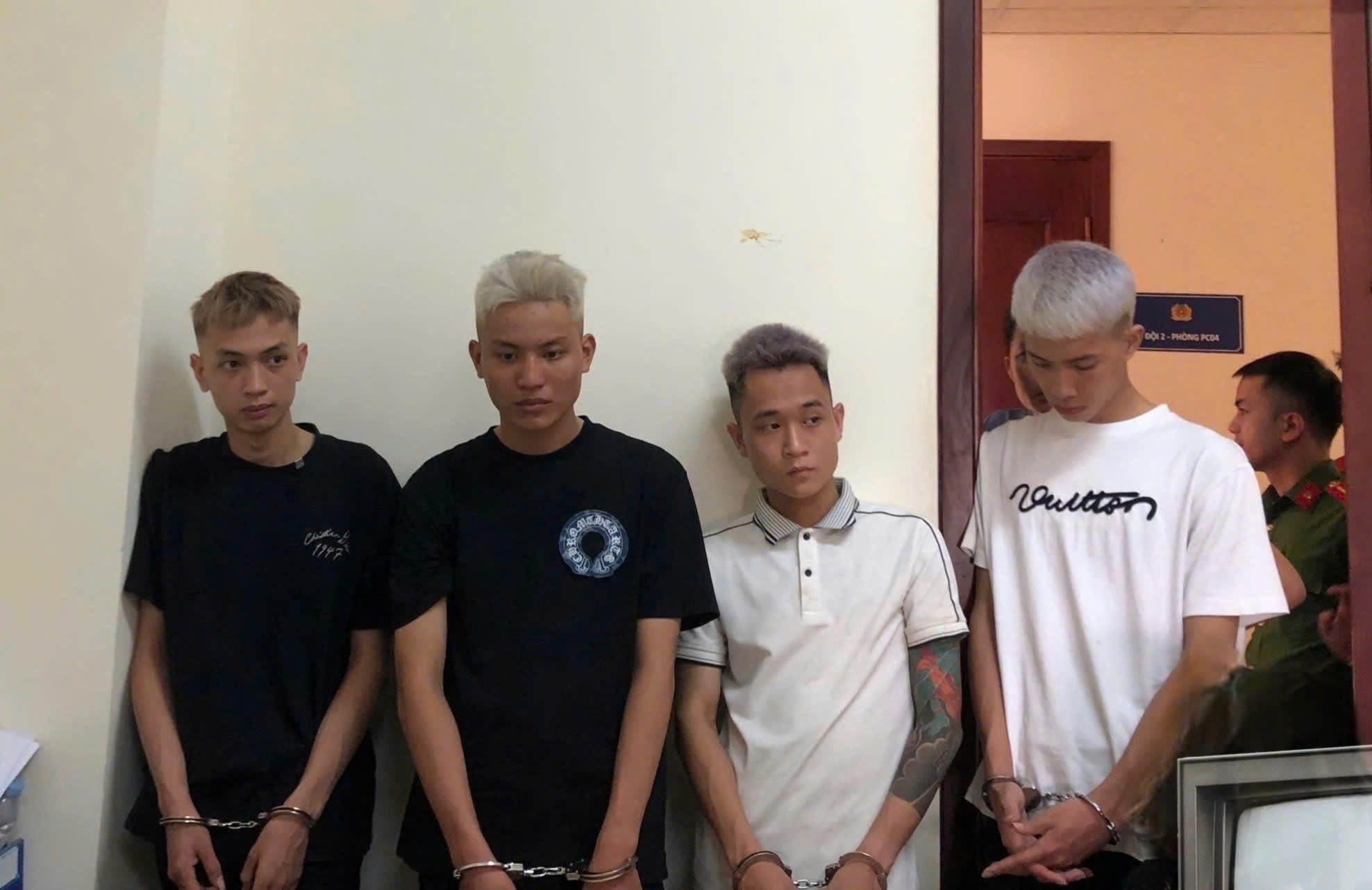 Các đối tượng bị bắt giữ