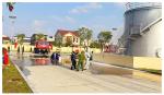 Thực tập phương án chữa cháy tại Kho KX3, Quân khu 4