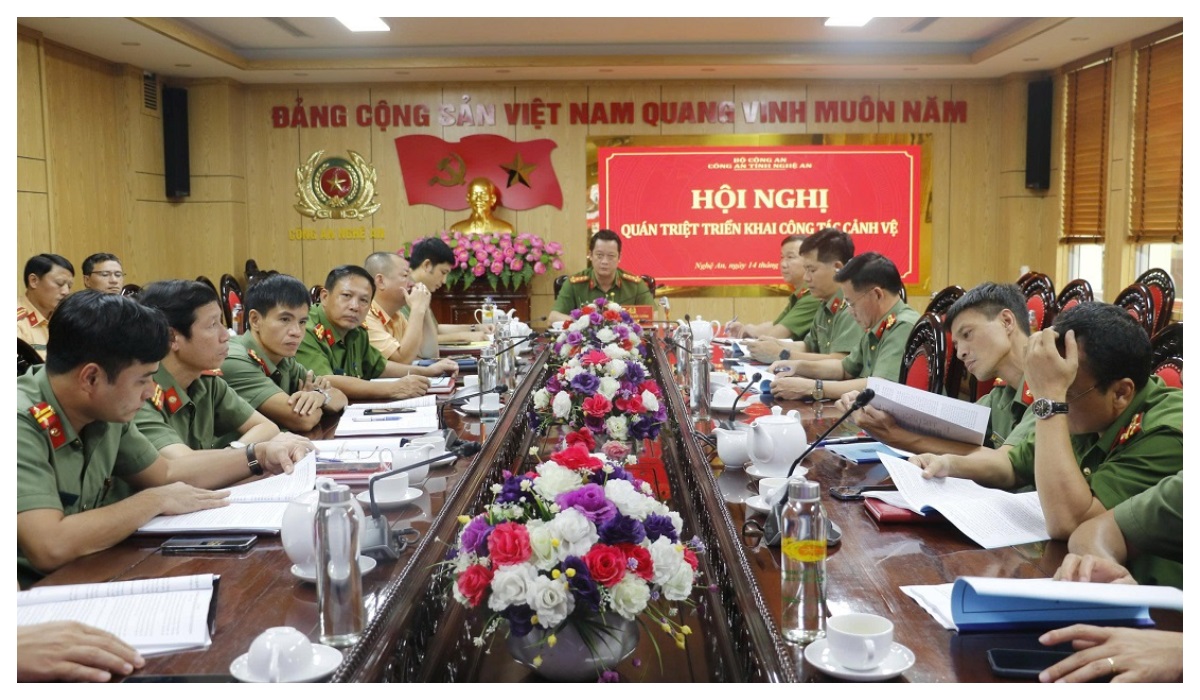 Bộ Công an tổ chức Hội nghị quán triệt triển khai công tác cảnh vệ toàn quốc