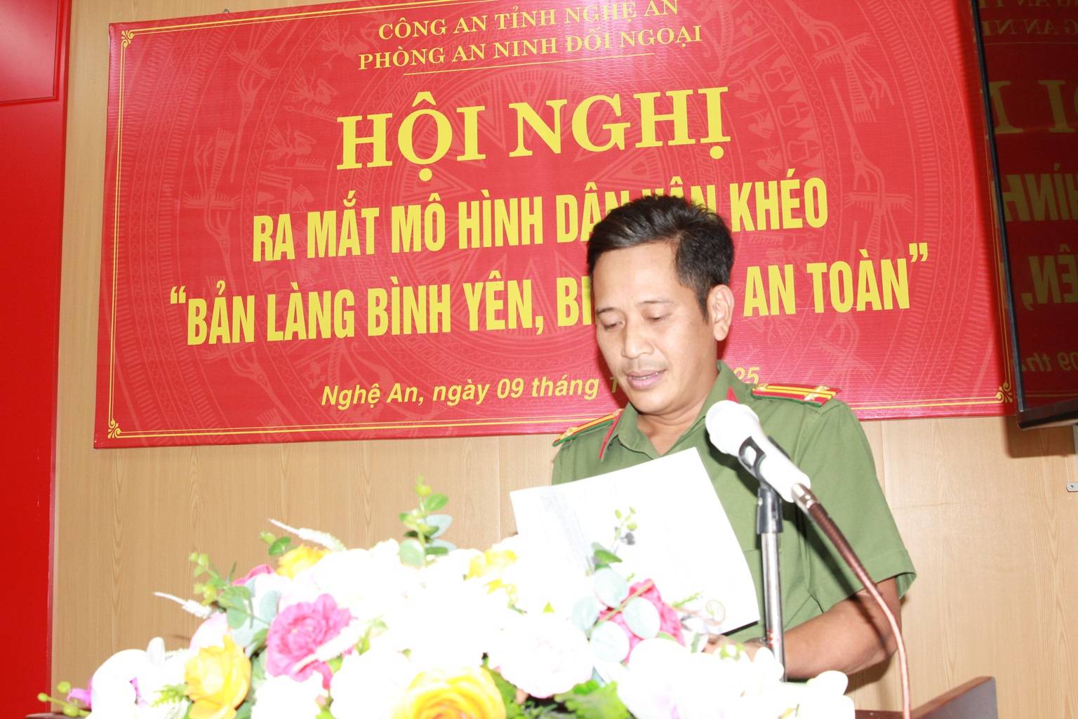 Thông qua quy chế hoạt động của mô hình