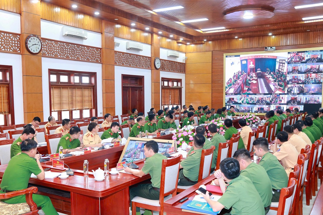 Hội nghị được tổ chức theo hình thức trực tuyến