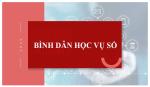 Nền tảng bình dân học vụ số