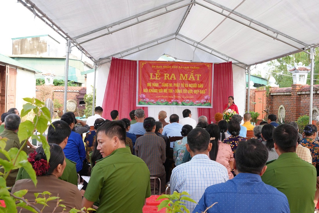 Toàn cảnh buổi lễ ra mắt mô hình