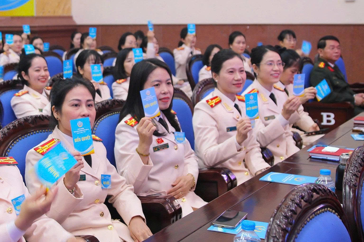 Đại hội biểu quyết bầu đại biểu đi dự Đại hội đại biểu Phụ nữ tỉnh lần thứ XVII, nhiệm kỳ 2025 - 2030