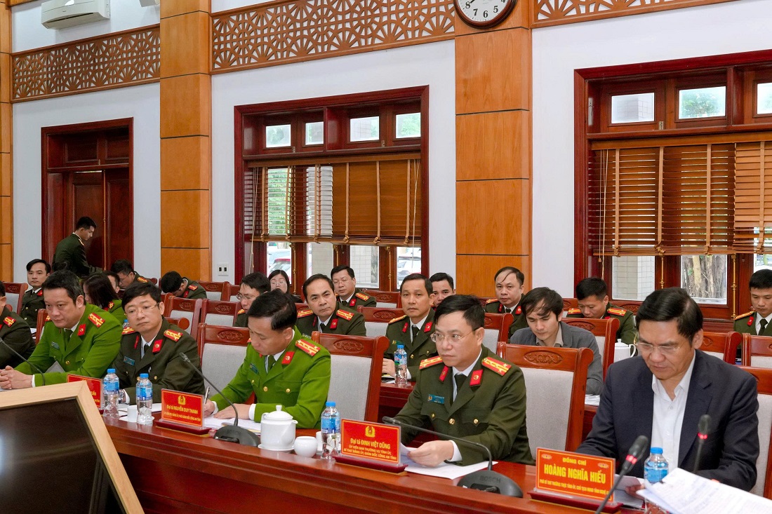 Các đại biểu tham dự buổi kết luận