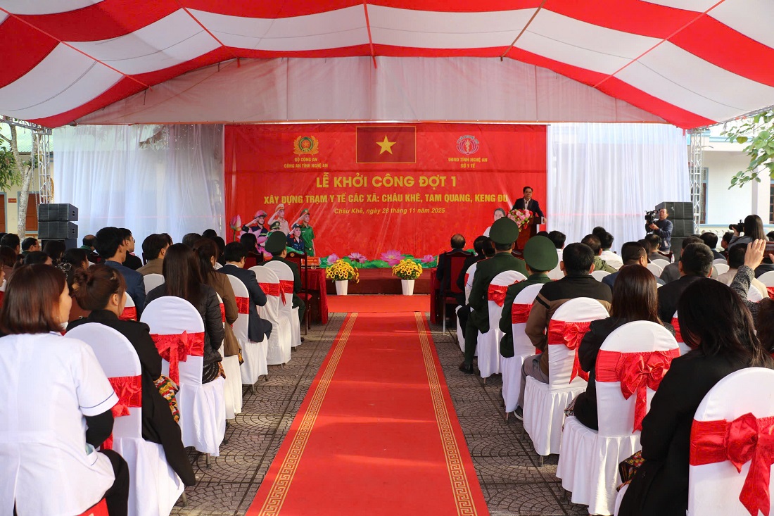 Toàn cảnh buổi lễ