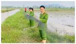 Công an xã kiểm tra, xử lý vi phạm liên quan đến bảo vệ động vật hoang dã và nguồn lợi thủy sản