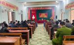 Công an xã Tam Thái: Hội nghị tổng kết công tác lực lượng tham gia bảo vệ ANTT tại cơ sở năm 2025