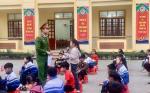 Công an xã Nghĩa Hành tuyên truyền phòng chống bạo lực học đường và kĩ năng sử dụng mạng xã hội