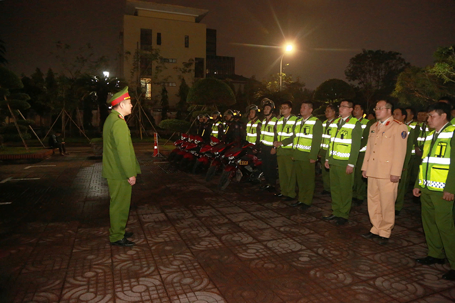 Lãnh đaọ Phòng Cảnh sát hình sự quán triệt nhiệm vụ