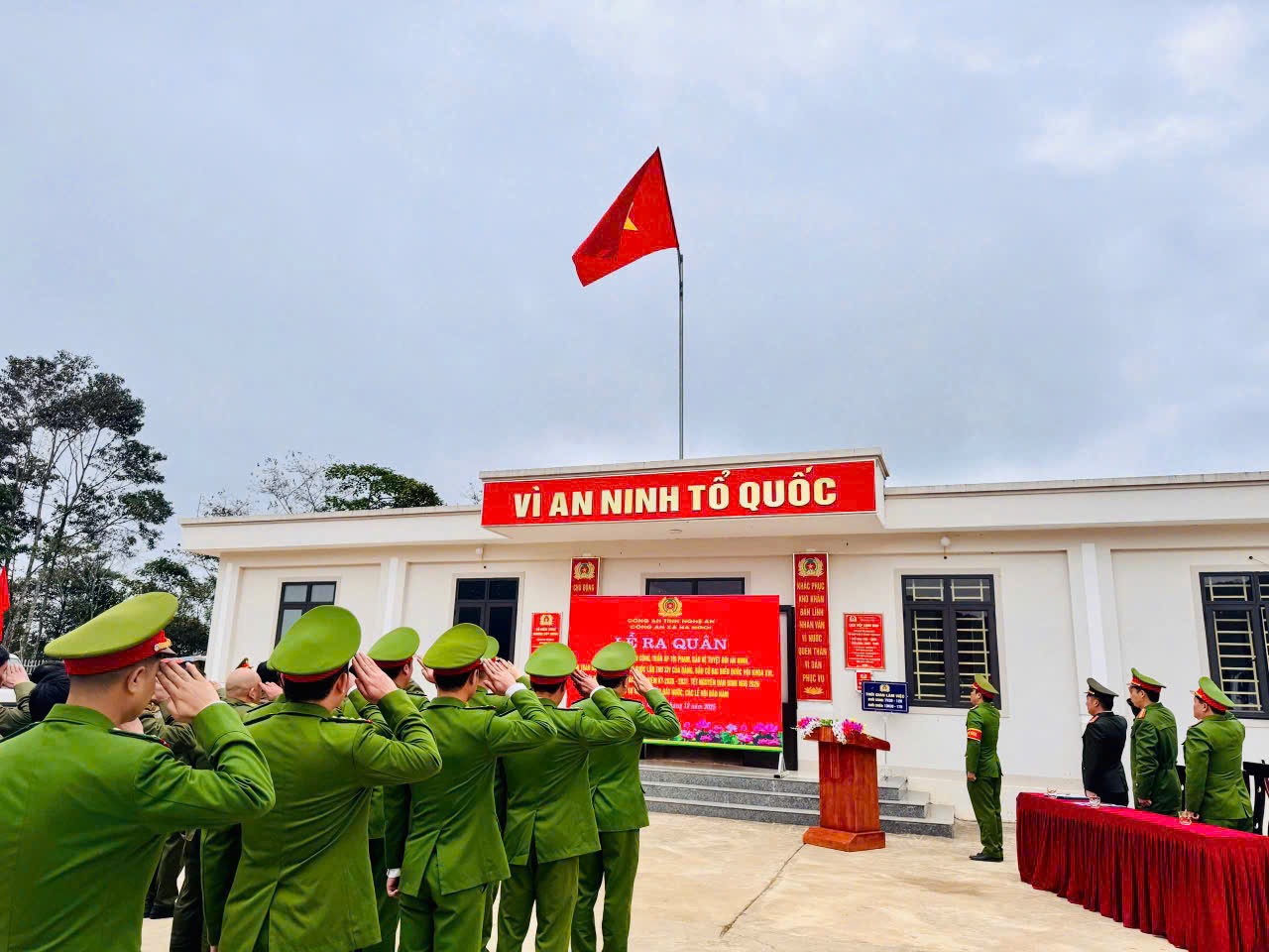 Toàn cảnh buổi lễ