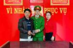 Công an xã Đô Lương hỗ trợ tìm kiếm trao trả tài sản