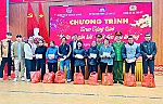 Công an xã Tân Kỳ trao quà tặng hộ cận nghèo, hộ nghèo nhân dịp Tết Nguyên đán 2026