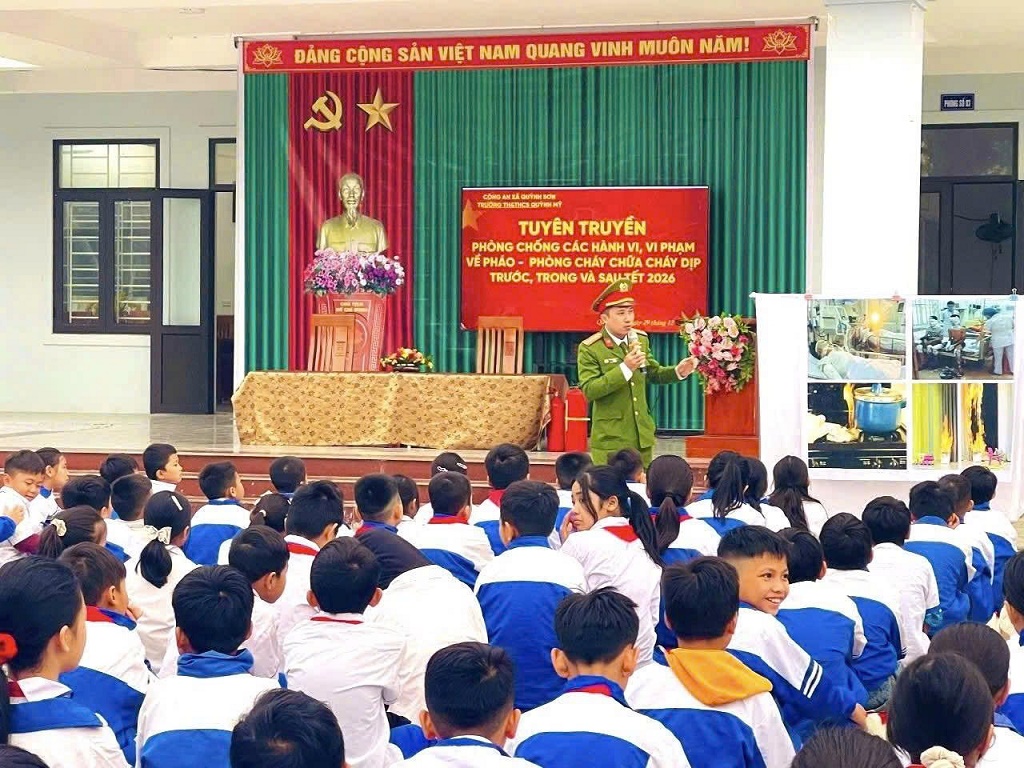 Tuyên truyền pháp luật phòng, chống vi phạm về pháo dịp Tết