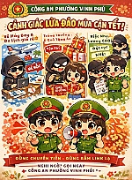 Công an phường Vinh Phú ứng dụng công nghệ số trong tuyên truyền, phổ biến pháp luật