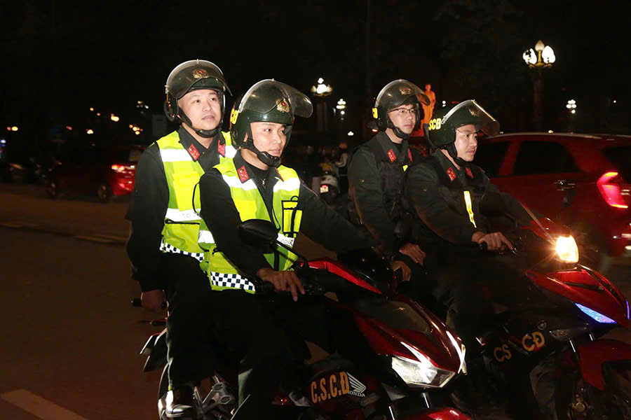 Công an Nghệ An thực hiện nhiệm vụ tuần tra, kiểm soát trên các tuyến, địa bàn