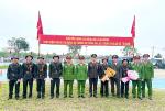 Công an xã Thuần Trung tham dự Lễ giao, nhận quân năm 2026