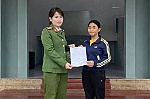 Công an phường Vinh Phú kịp thời tìm thấy thanh niên bỏ nhà đi, bàn giao an toàn cho gia đình
