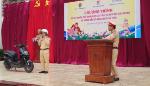 Phòng Cảnh sát giao thông tuyên truyền, phổ biến pháp luật về trật tự ATGT và hướng dẫn kỹ năng lái xe an toàn cho học sinh