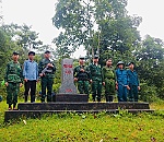 Công an xã Na Loi phối hợp tuần tra, bảo vệ đường biên