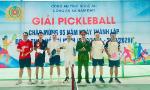 Chi đoàn Công an xã Nam Đàn tổ chức Giải Pickleball