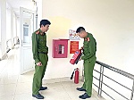 Kiểm tra phòng cháy, chữa cháy tại trụ sở, doanh trại Công an trên địa bàn tỉnh
