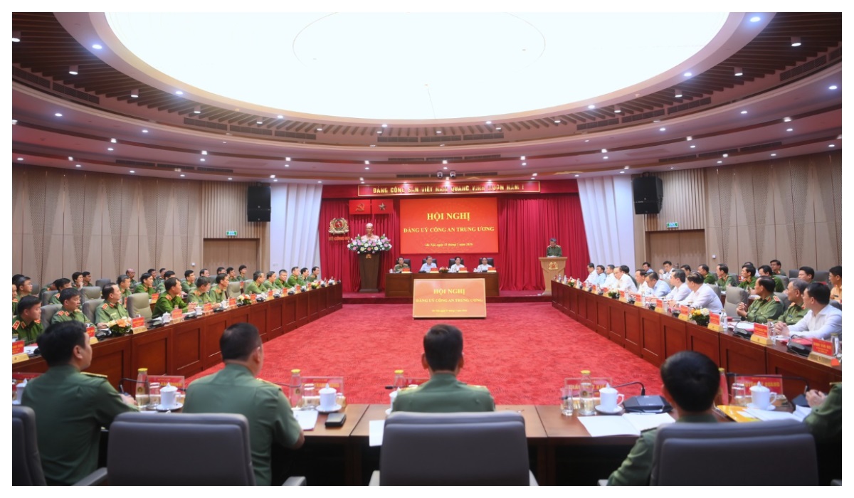 Khai mạc Hội nghị Đảng ủy Công an Trung ương Quý I năm 2026