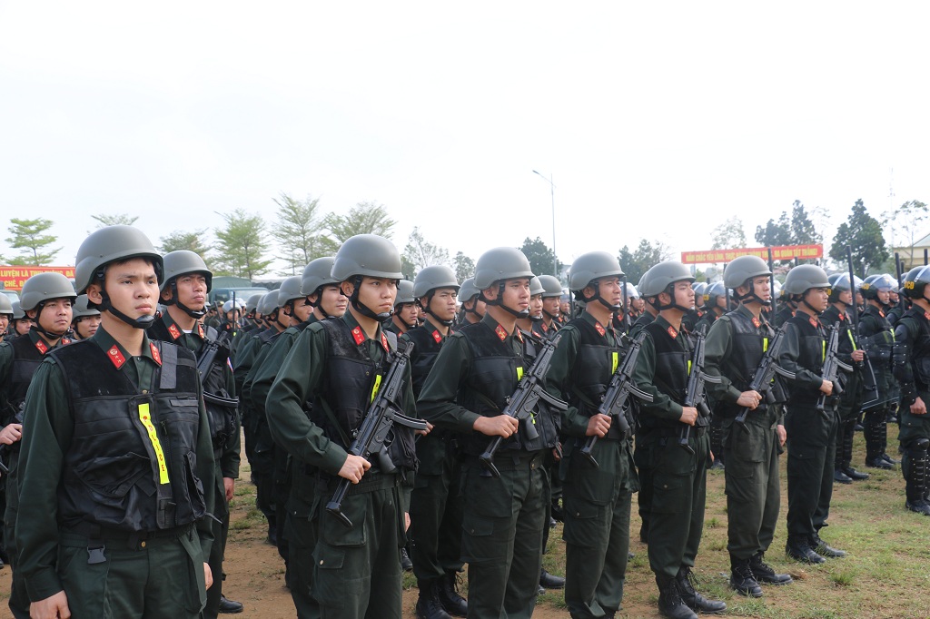 682 công dân thực hiện nghĩa vụ tham gia Công an nhân dân