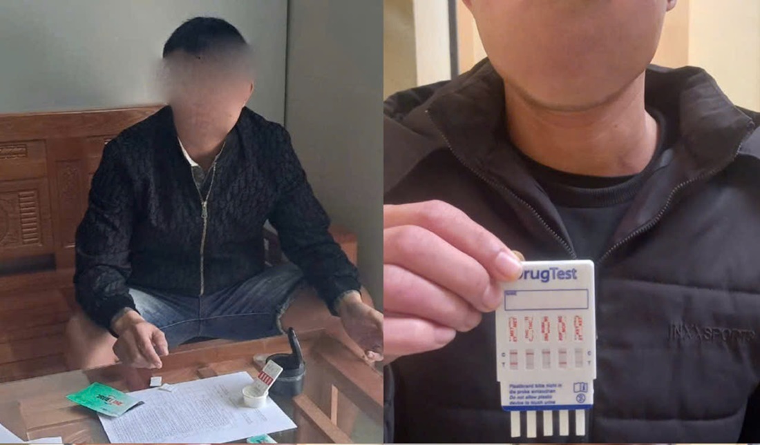 Công an xã Lam Thành tăng cường quản lý người sử dụng trái phép chất ma túy và người bị quản lý sau cai nghiện ma tuý