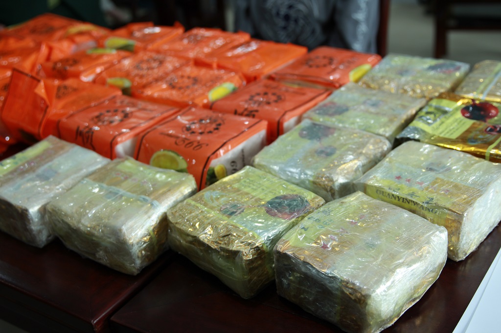 Thu giữ số lượng ma túy lớn