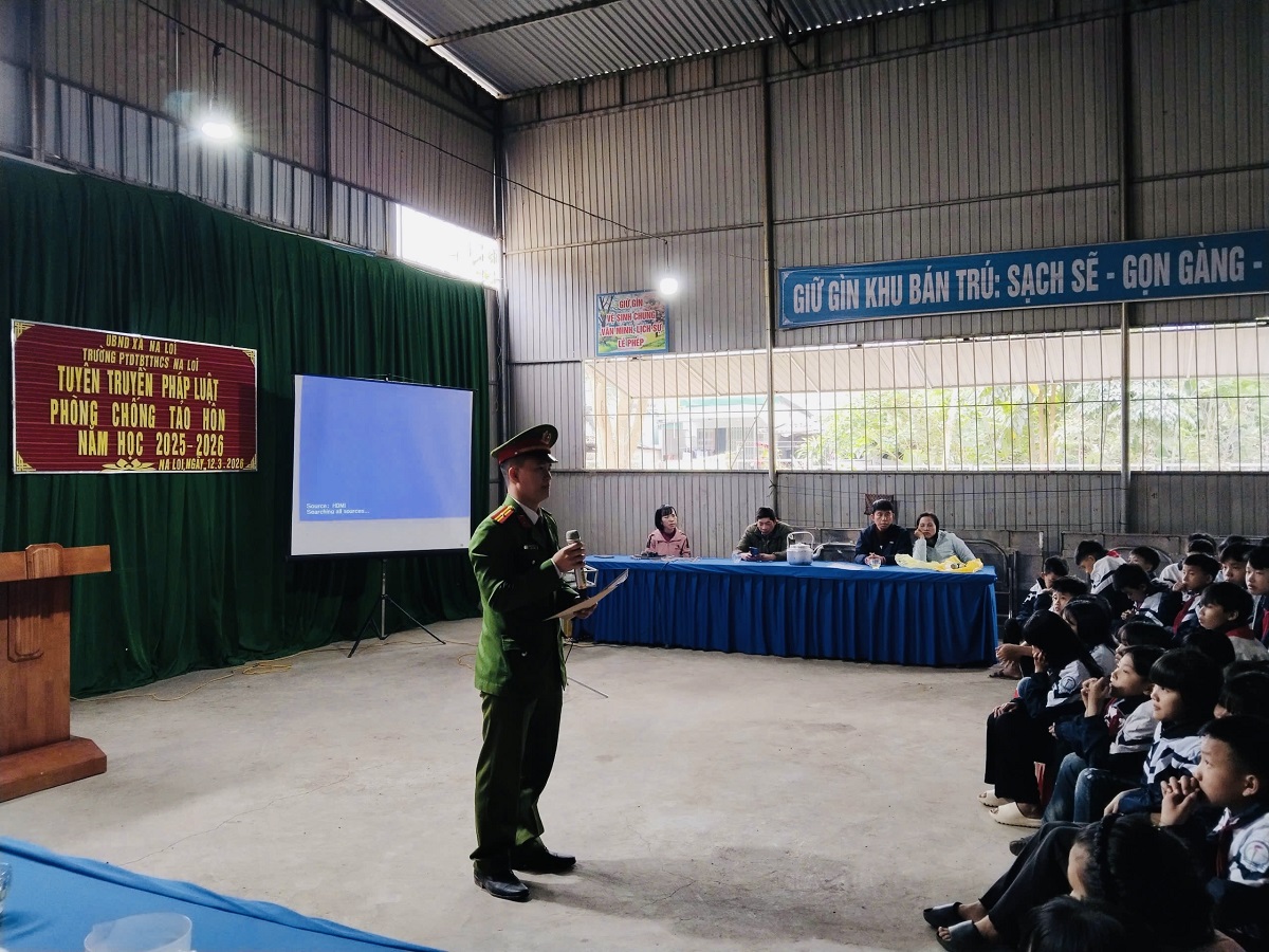 Tuyên truyền pháp luật về phòng, chống tảo hôn