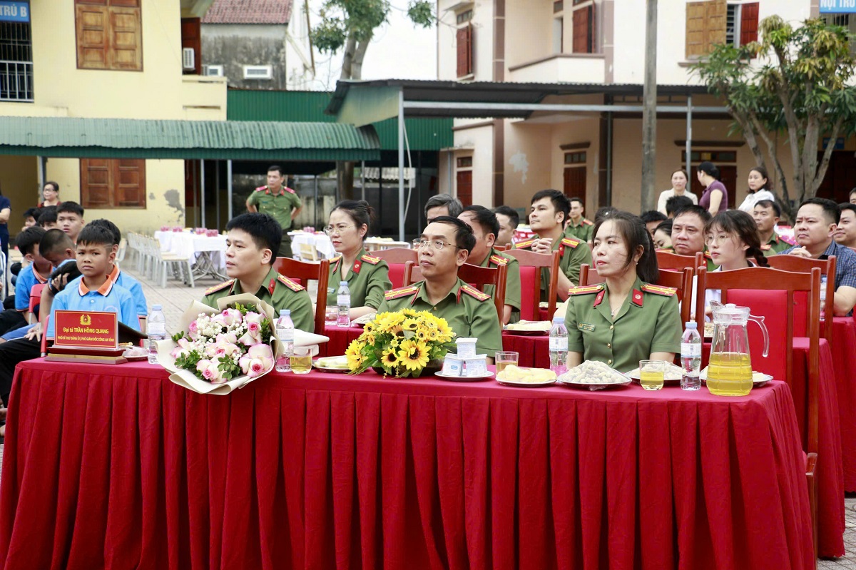 Các đại biểu Công an tỉnh Nghệ An