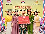 Công an phường Cửa Lò tích cực tham gia công tác an sinh xã hội