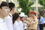 Phòng Cảnh sát giao thông: Tuyên truyền, phổ biến pháp luật trật tự an toàn giao thông và hướng dẫn kỹ năng lái an toàn cho học sinh