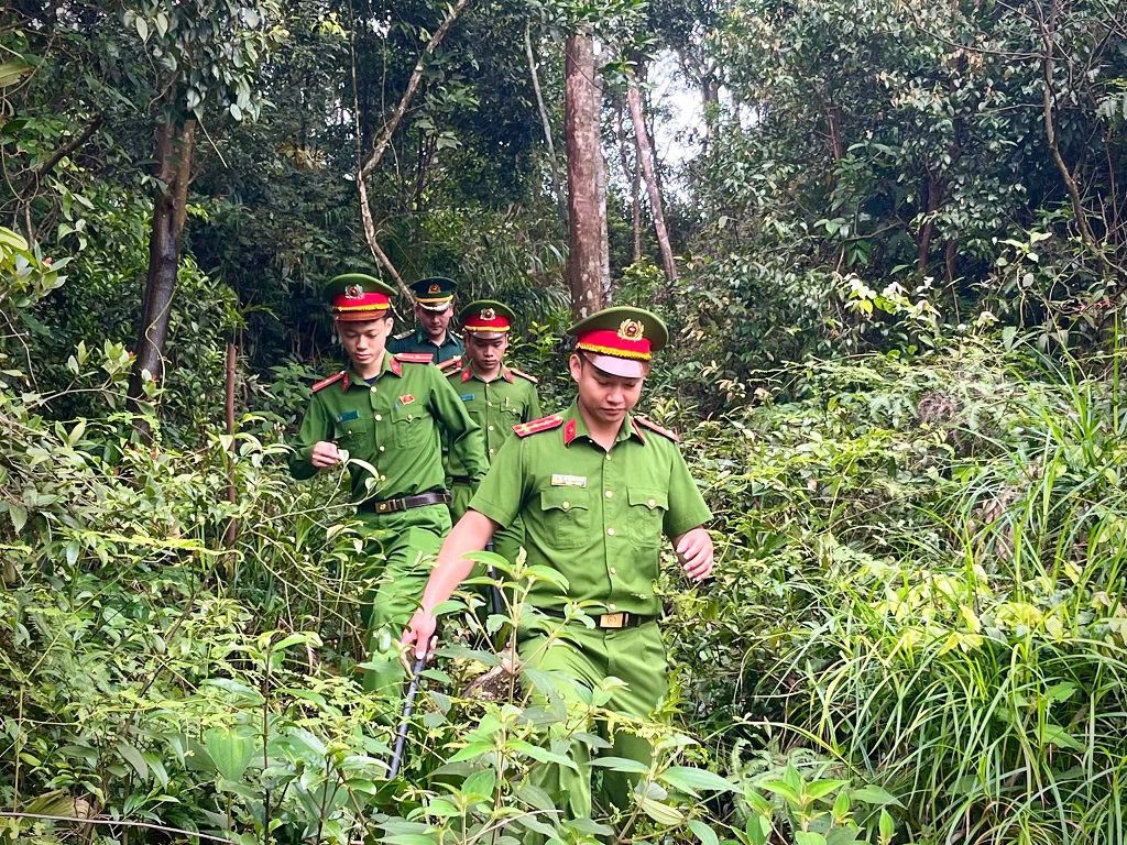 Tuần tra, kiểm soát bảo đảm an ninh trật tự tại khu vực biên giới