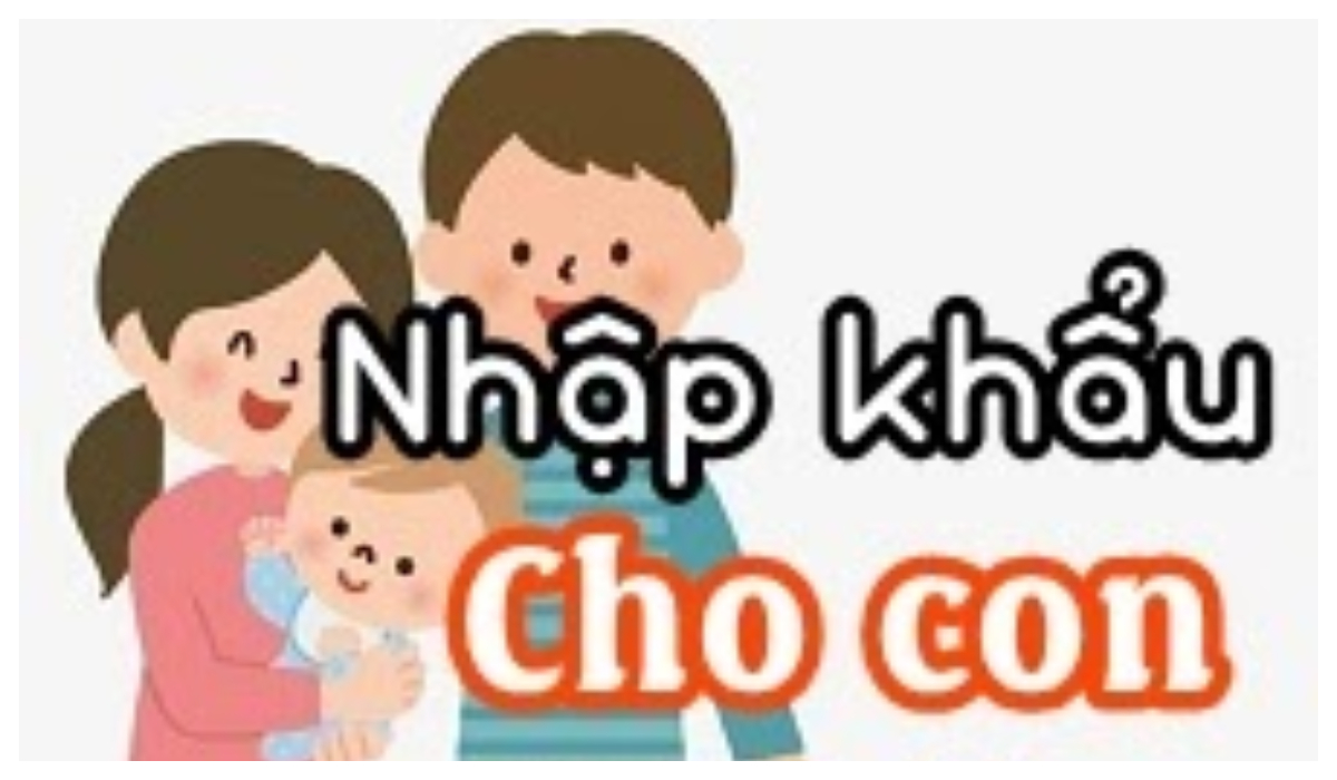 Năm 2026, nhập khẩu cho con cần những giấy tờ gì?