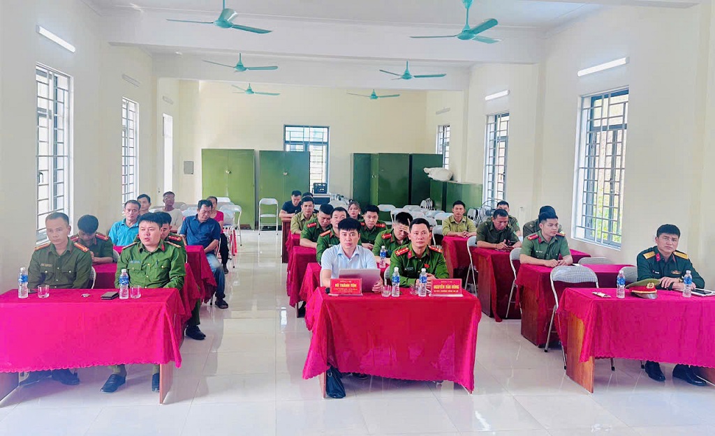 Công an xã Lượng Minh ra mắt mô hình 