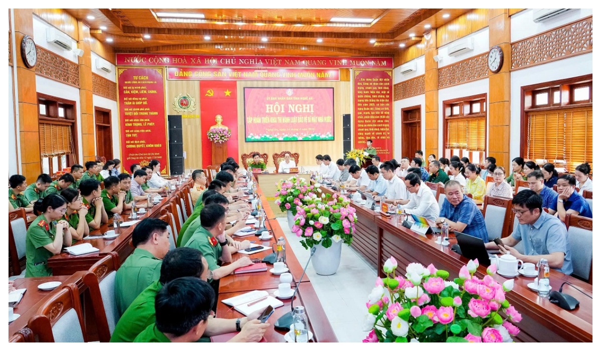 Hội nghị tập huấn triển khai thi hành Luật Bảo vệ bí mật nhà nước