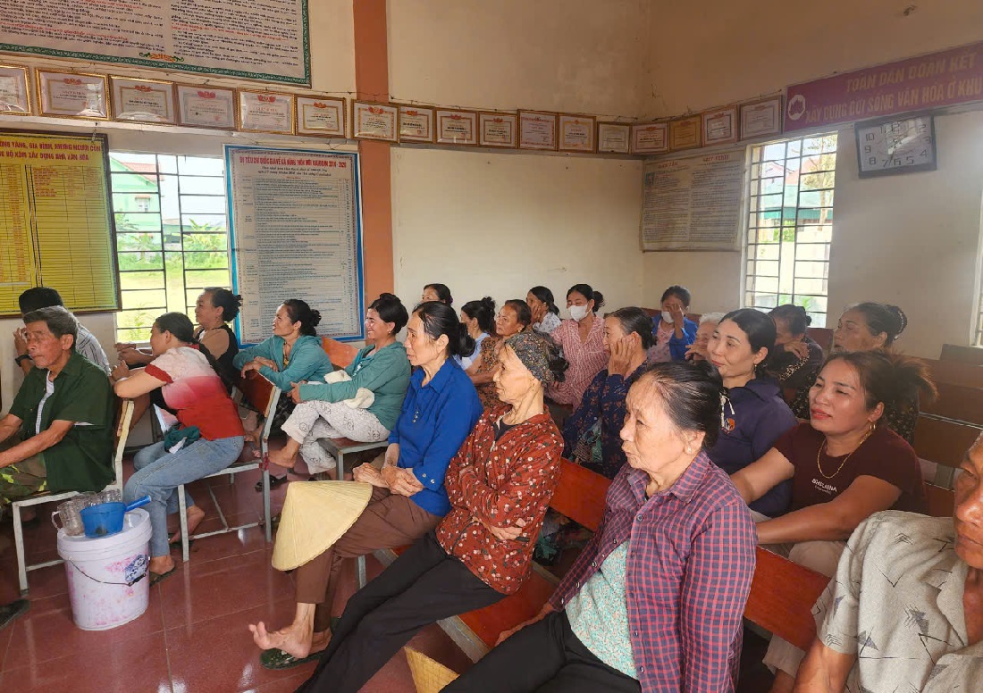 Công an xã Minh Châu tổ chức Diễn đàn 