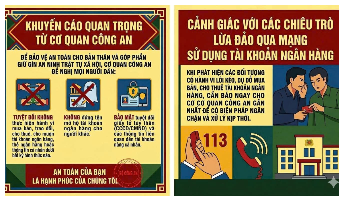 Cảnh giác trước thủ đoạn mua bán, cho thuê tài khoản ngân hàng – đừng tự biến mình thành 