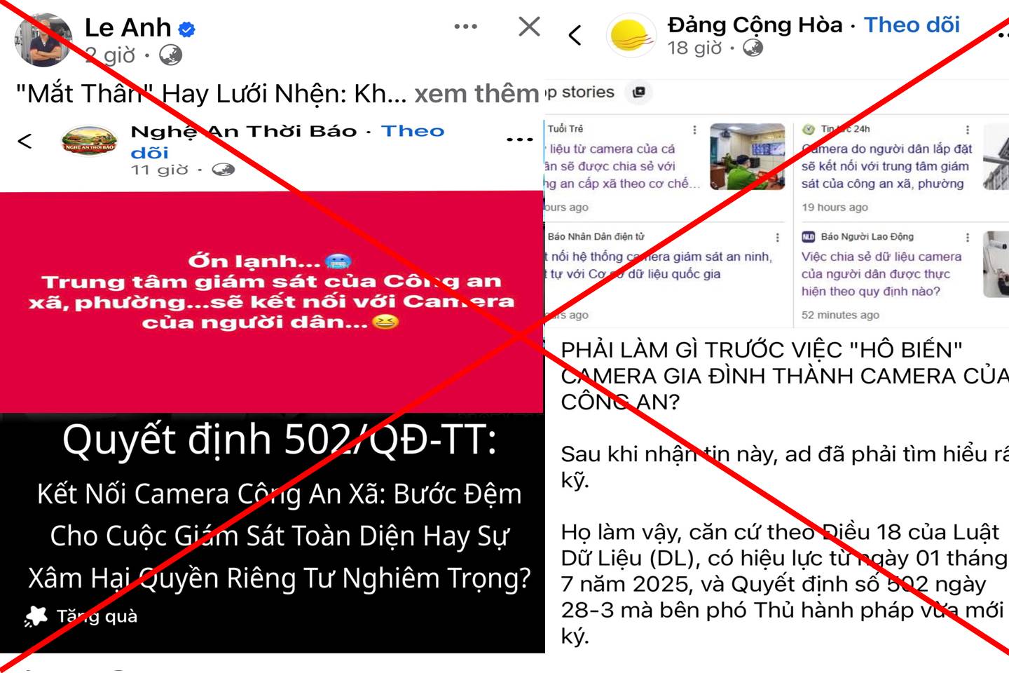 Những luận điệu xuyên tạc gây hoang mang dư luận
