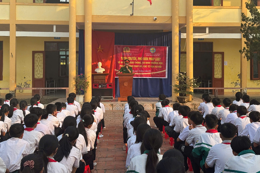 Toàn cảnh buổi tuyên truyền