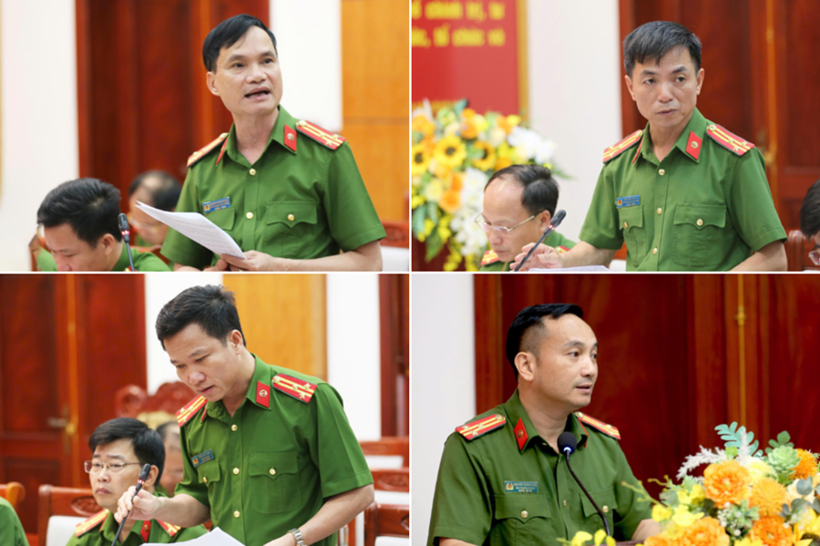 Đại biểu phát biểu tại Hội nghị