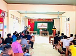 Công an xã Na Loi tổ chức diễn đàn 
