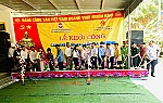 Công an xã Na Loi phối hợp tổ chức Lễ khởi công xây dựng cầu khe Huồi Xai