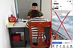 Công an phường Cửa Lò xử lý trường hợp đăng tải thông tin sai sự thật