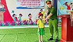 Công an xã Tân Phú tuyên truyền pháp luật tại trường học