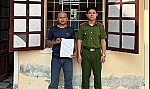 Công an xã Hải Lộc giúp người dân tìm lại tài sản bị thất lạc