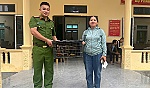 Công an xã Châu Tiến tiếp nhận cá thể Culi nguy cấp, quý hiếm do người dân giao nộp